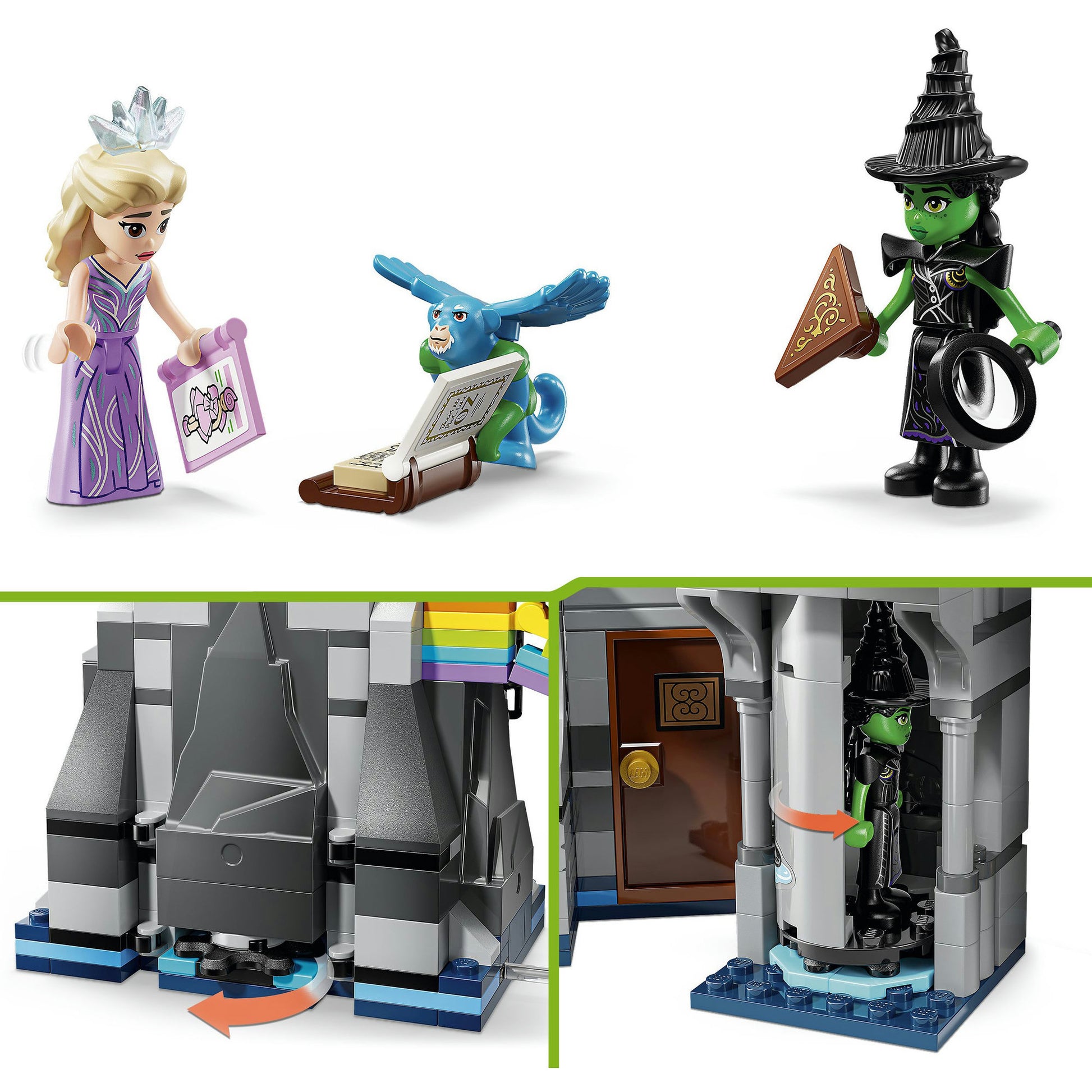 Lego 75689 La malvagia città di smeraldo e il castello di kiamo ko