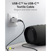 Goobay USB-C Snell Charger Nano (65 W) y Cable textil USB-C