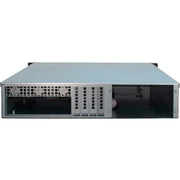 Inter-tech ipc 2u-2404l sata rack behuizing (zwart | 2x usb-a) - afbeelding 2