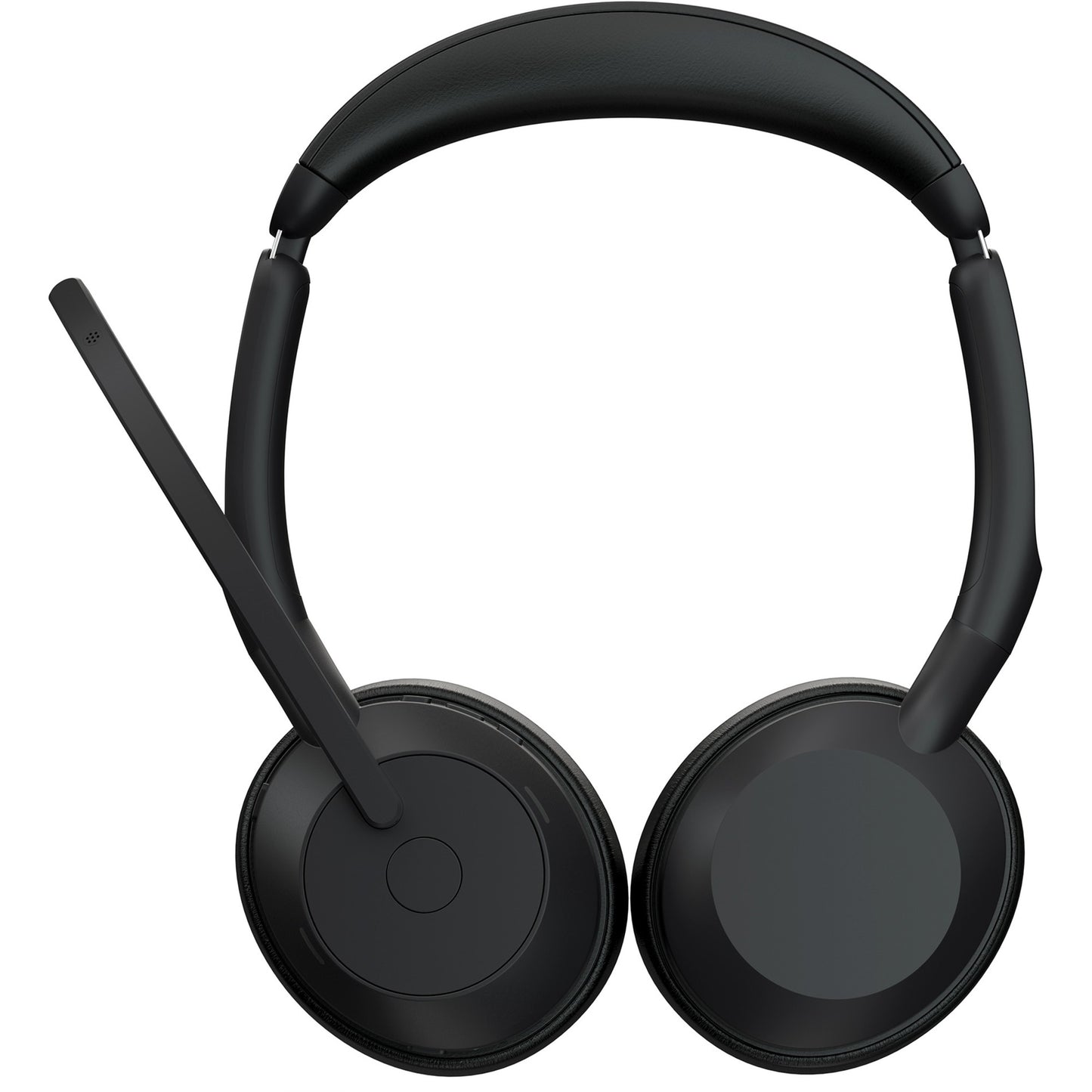 Jabra evoluciona2 55, auriculares supraaurales uc (negro, estéreo, USB-A, Link380a, certificado para Google Meet y Zoom)