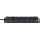 Distribuidor de socket Brennenstuhl IP44 6 veces, 2m