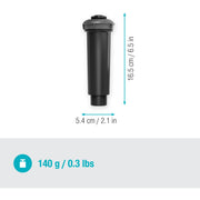 Gardena pop-up sprinkler md180 sproeier (zwart grijs, sproeiafstand tussen 5 m en 7,5 m) - afbeelding 7