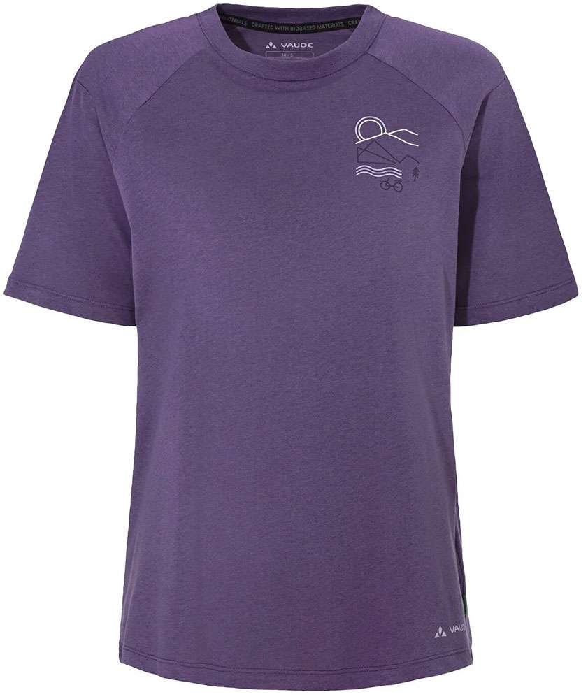 Vaude ciclista casual - camiseta mujer