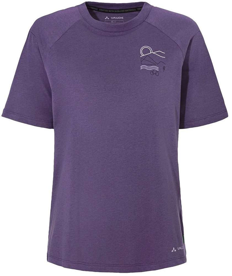 Vaude ciclista casual - camiseta mujer