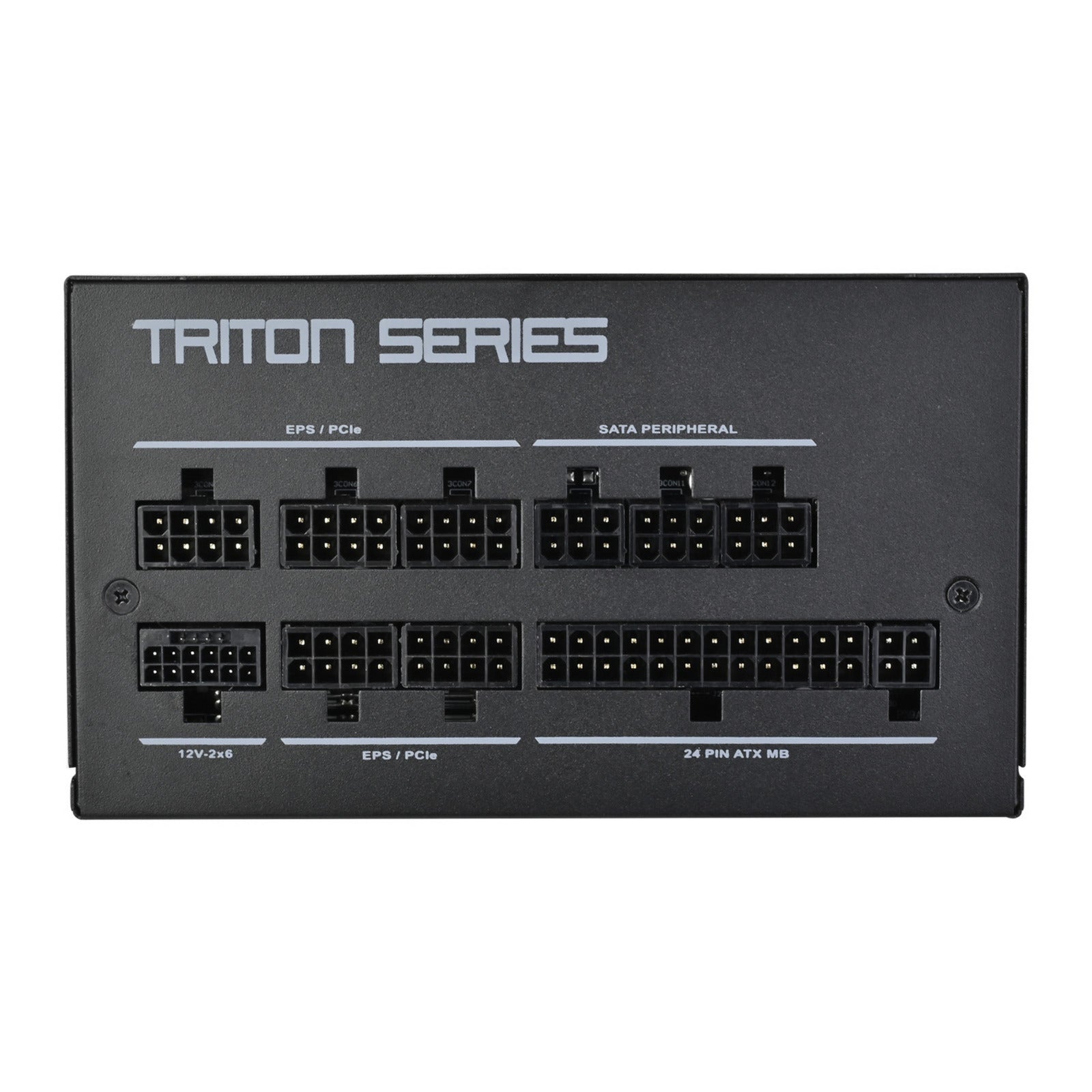 Fuente de alimentación modular Silverstone triton 850rz de 850 vatios (negro, 1x 12v-2x6, 3x pcie)