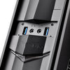 Silverstone sst-rvz02b-w window-kit desktop behuizing (zwart | 2x usb-a | window)