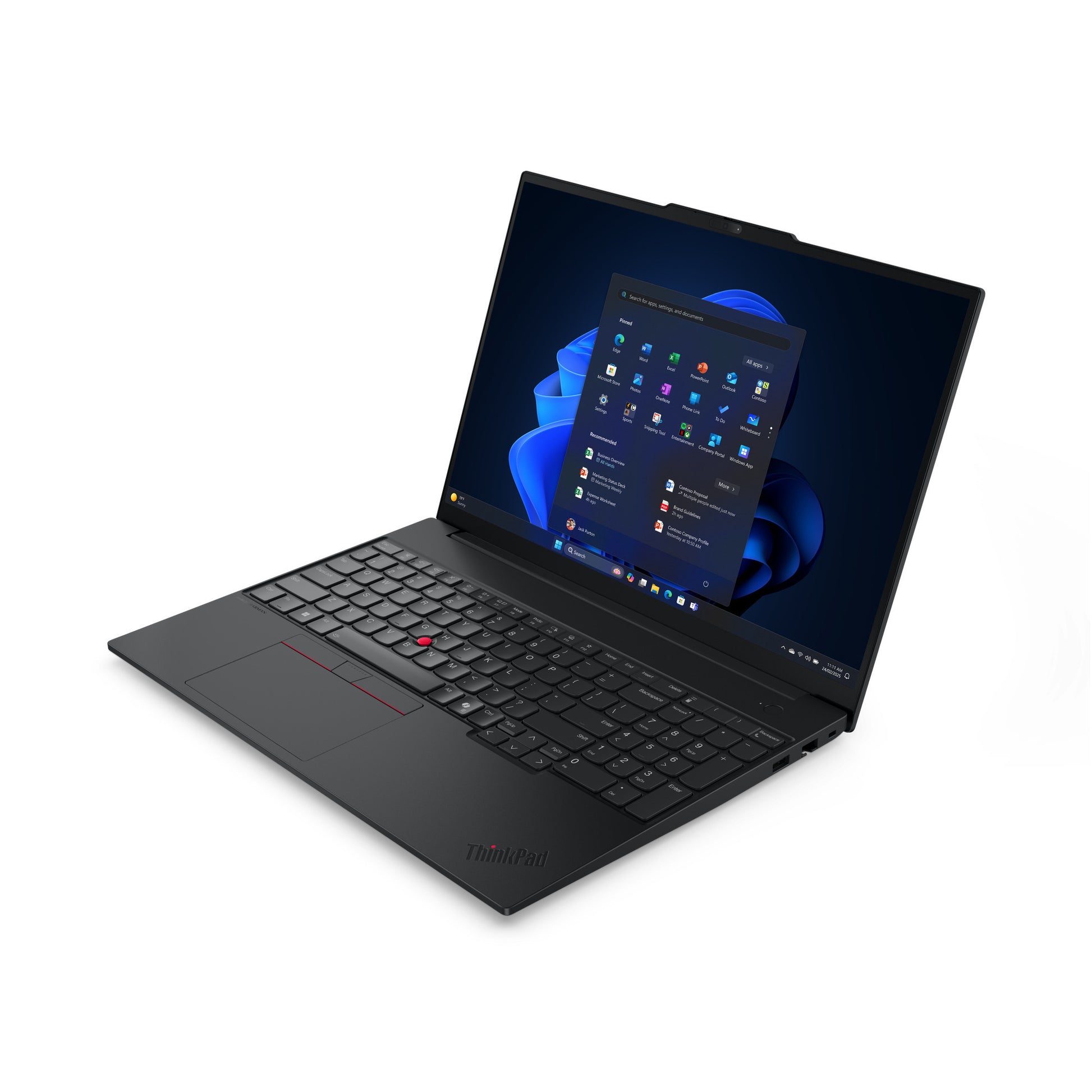 Laptop Lenovo thinkpad e16 gen 3 amd (21st005xmh) 16 (nero | ryzen 7 250 | radeon 780m | 32 GB | 1 TB SSD)