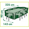 Nature tuinmeubelafdekhoes voor stoelen en tafels afdekking (grijs, 6030602)