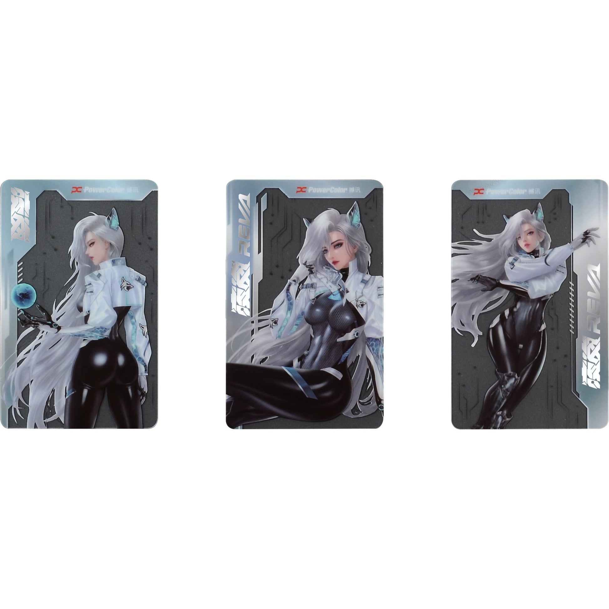 Scheda grafica Powercolor Radeon RX 9070 XT Hellhound Reva16GB in edizione limitata (bianco nero, RDNA4, GDDR6, 3x display port, 1x HDMI)