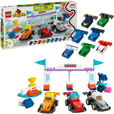 LEGO LEGO DUPLO CITTÀ 10445 F1 Auto da corsa e piloti F1