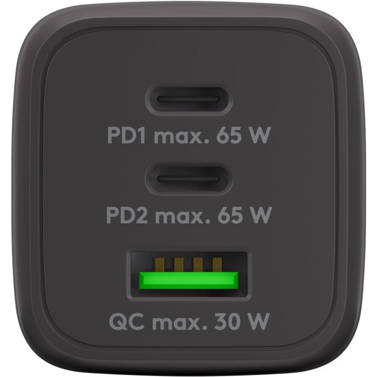 Goobay USB-C Snell Charger Nano (65 W) y Cable textil USB-C