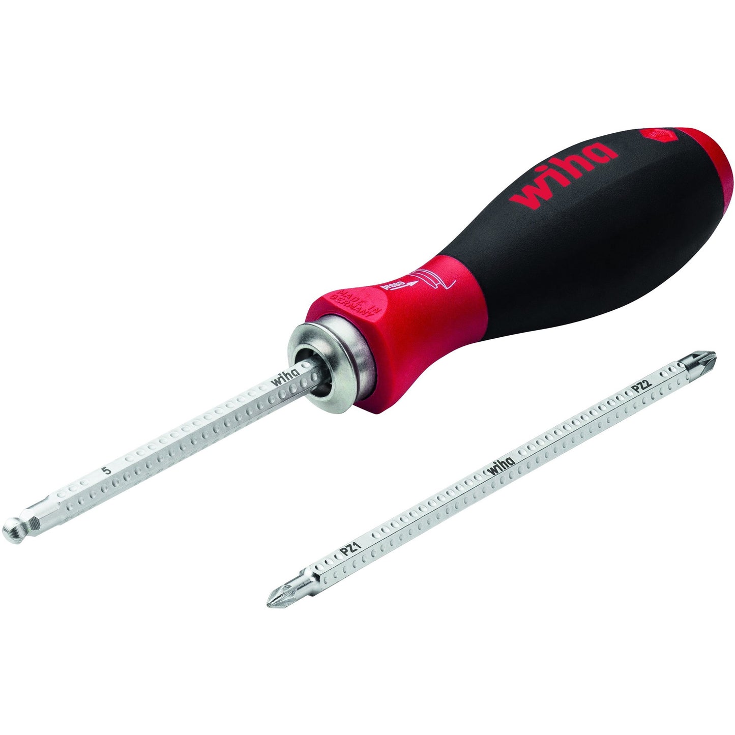 Wiha Screwdriver with System 6 Changes SCHACHSET