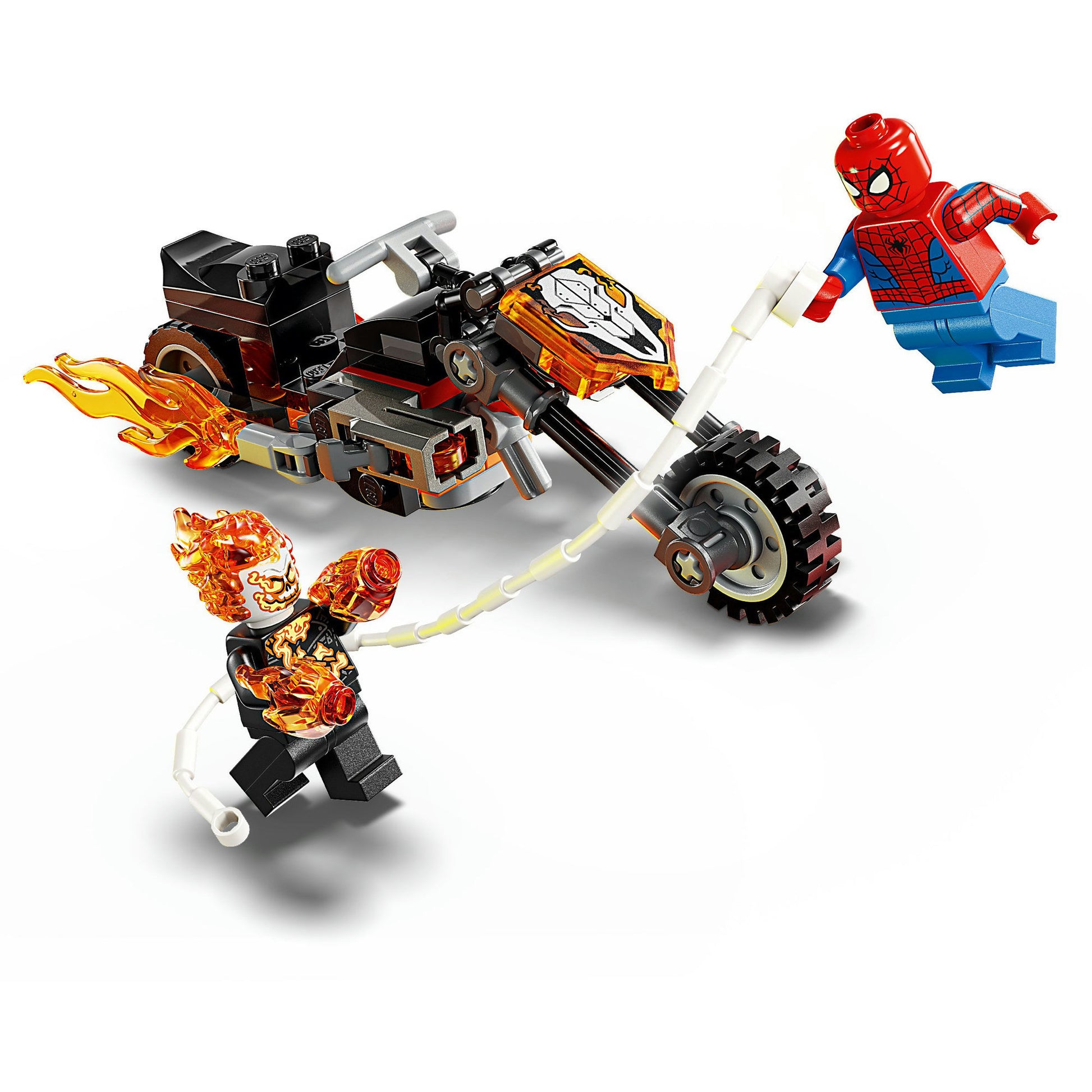 Lego super héroes 76335 marvel spider-man vs. moto jinete fantasma