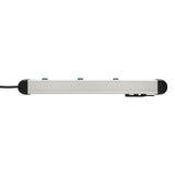 Brennenstuhl premium-alu-line stekkerdoos 6-voudig schakel stekkerdoos (3x 2-voudig schakelbaar) - afbeelding 3