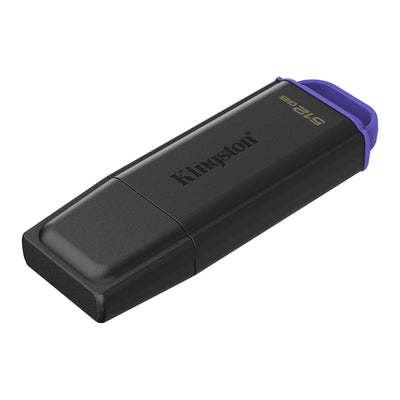 Kingston datatraveler exodia 512 gb usb-stick (zwart lila, usb-a 3.2 gen 1 (5 gbit s))