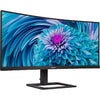 Philips 346e2cuae 00 34 curved ultrawide monitor (zwart, hdmi, displayport, 4x usb-a, usb-c)
