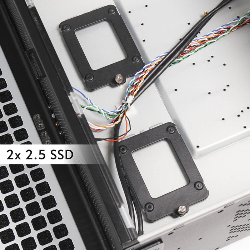 Chieftec unc-409s-aio-op custodia rack (nera)