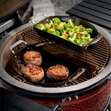 Kamado joe karbon steel half moon pan set bak- braadpan - afbeelding 6