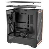 Antec flux midi tower behuizing (zwart | 2x usb-a | 1x usb-c | tempered glass) - afbeelding 22