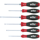 Wiha schroevendraaierset softfinish 21248 (zwart rood) - afbeelding 1