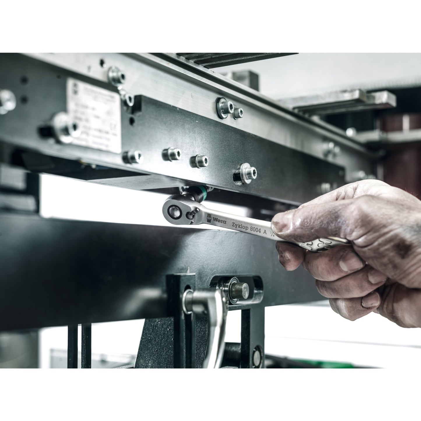 Wera 8004 A Zyklop-Rastro di metallo con Switching Pal 1 4
