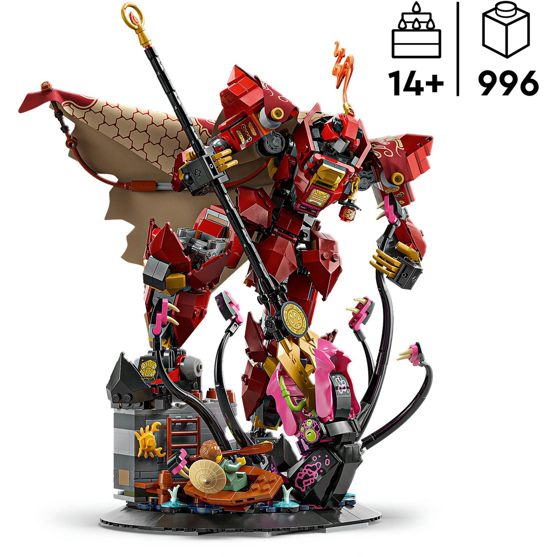 Lego 71846 Ninjago de Vuurniddermecha