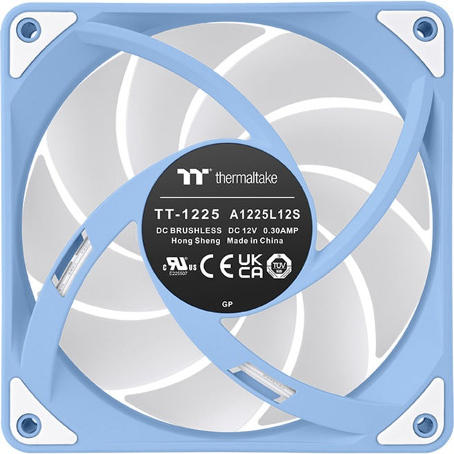 Thermaltake ct120 ex argb sync ventola di raffreddamento per PC hydrangea blue (pacchetto da 3 ventole) ventole per case (azzurro, 3 pezzi, 120 x 120 x 25 mm, pwm)