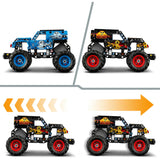 Lego technic 42219 monster jam grave digger vuur en ijs - afbeelding 5