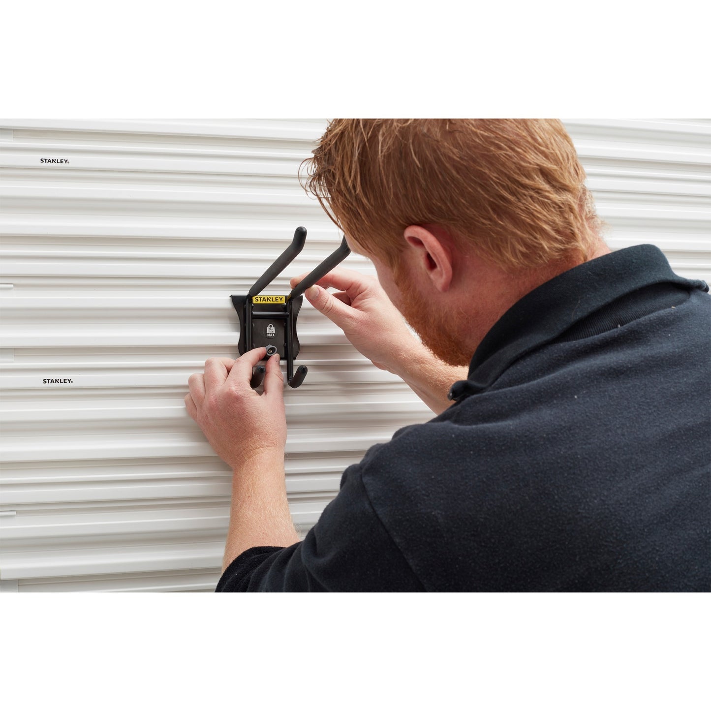 Stanley Track Wall Double Hook
