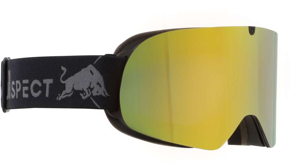 Red bull spect eyewear soar-13ye2 smoke con specchio giallo - maschera da sci