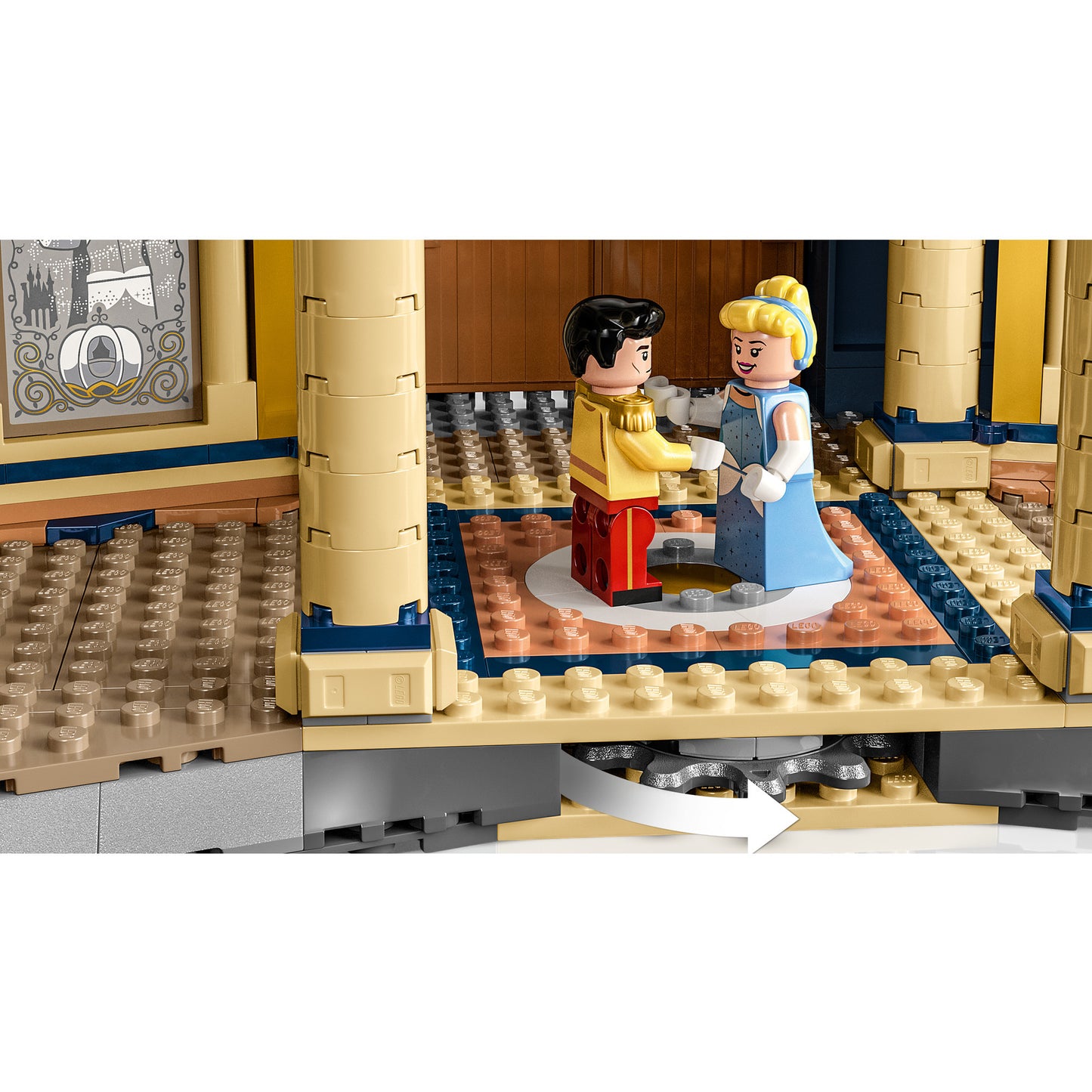 Lego disney - juguetes de construcción castillo disney (43222)