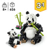 Lego creator 3in1 wilde dieren: pandafamilie - 31165