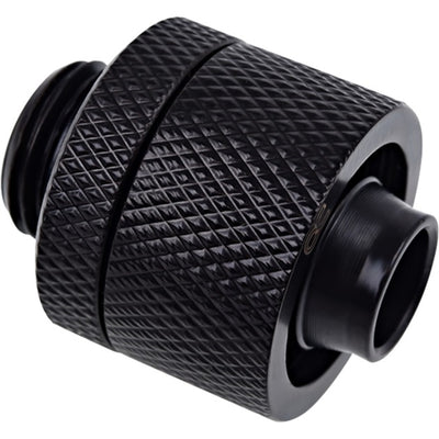Alphacool eiszapfen 16 10mm compression fitting verbinding (zwart, 6 stuks)