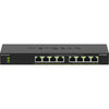 Switch Netgear Gigabit Ethernet a 8 porte Poe+ Essentials non gestito (gs308lp) (Nero, Poe da 60 Watt)