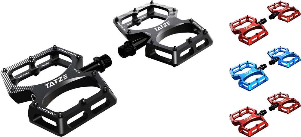 Pedale piattaforma mtb junior Tatze contact cnc