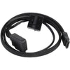Silverstone Slim SATA 2-en-1 Cable de datos + adaptador de alimentación