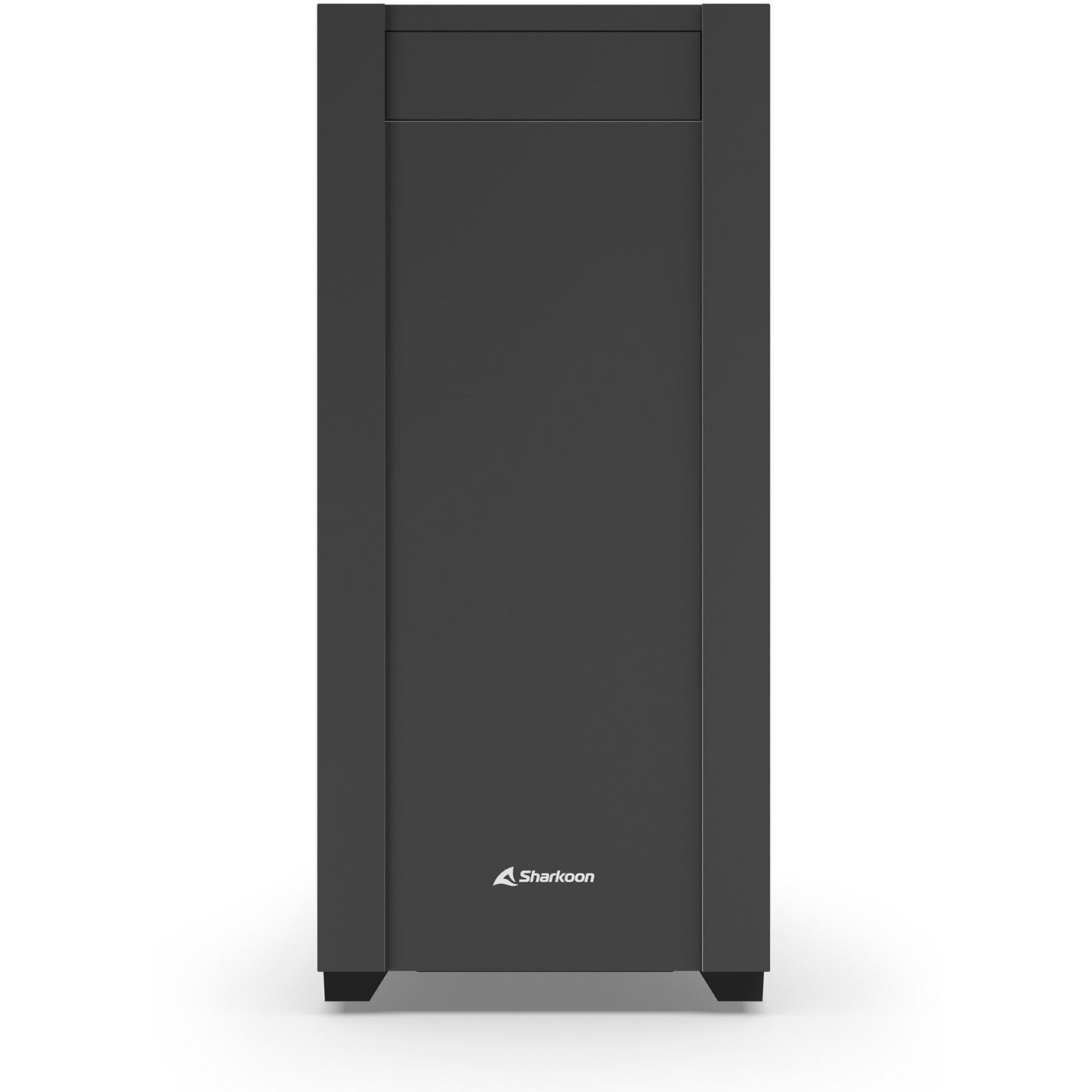 Custodia midi tower silenziosa Sharkoon s25 (nera | 2x USB-A | 1x USB-C)