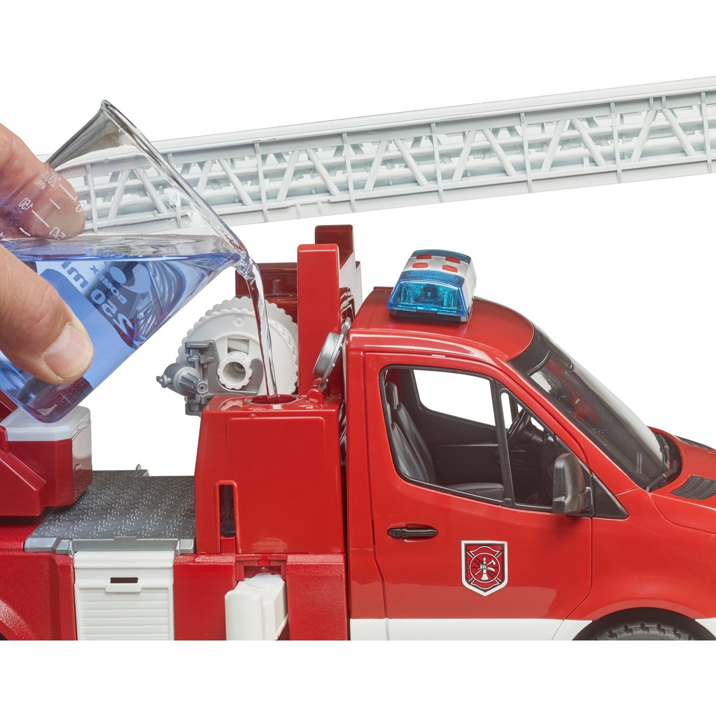 Bruder MB Sprinter Fire Camión con luz y sonido