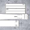 Dyedbro clear e-bikeframe protector kit