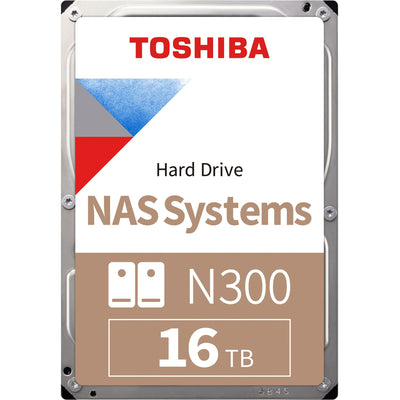Disco rigido Toshiba n300 da 16 TB (SATA 600, 24 7)