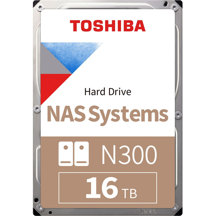 Toshiba n300 16 tb harde schijf (sata 600, 24 7)