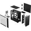 Carcasa de torre midi Fractal Design North XL Momentum Edition (roble negro | 2x USB-A | 1x USB-C | vidrio templado)