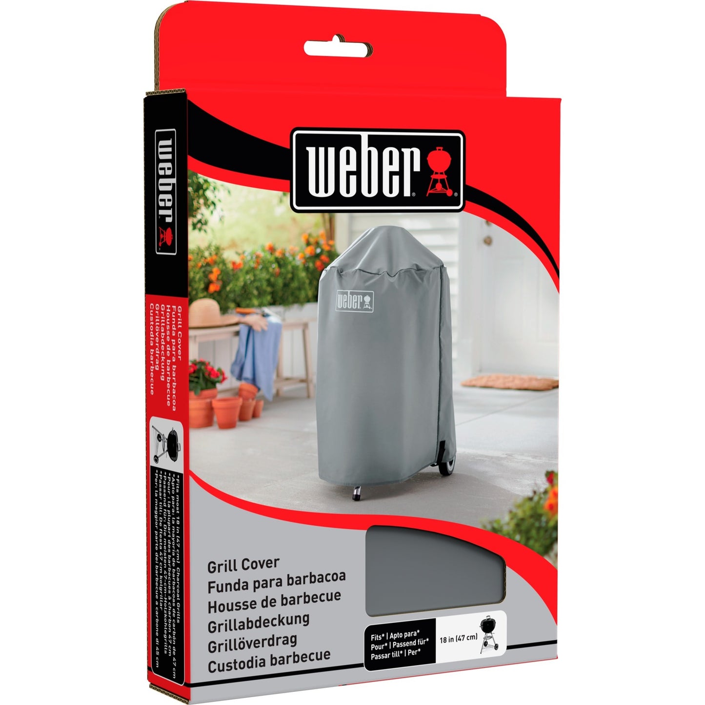 Weber barbecuehoes - houtskoolbarbecues van 47 cm beschermkap