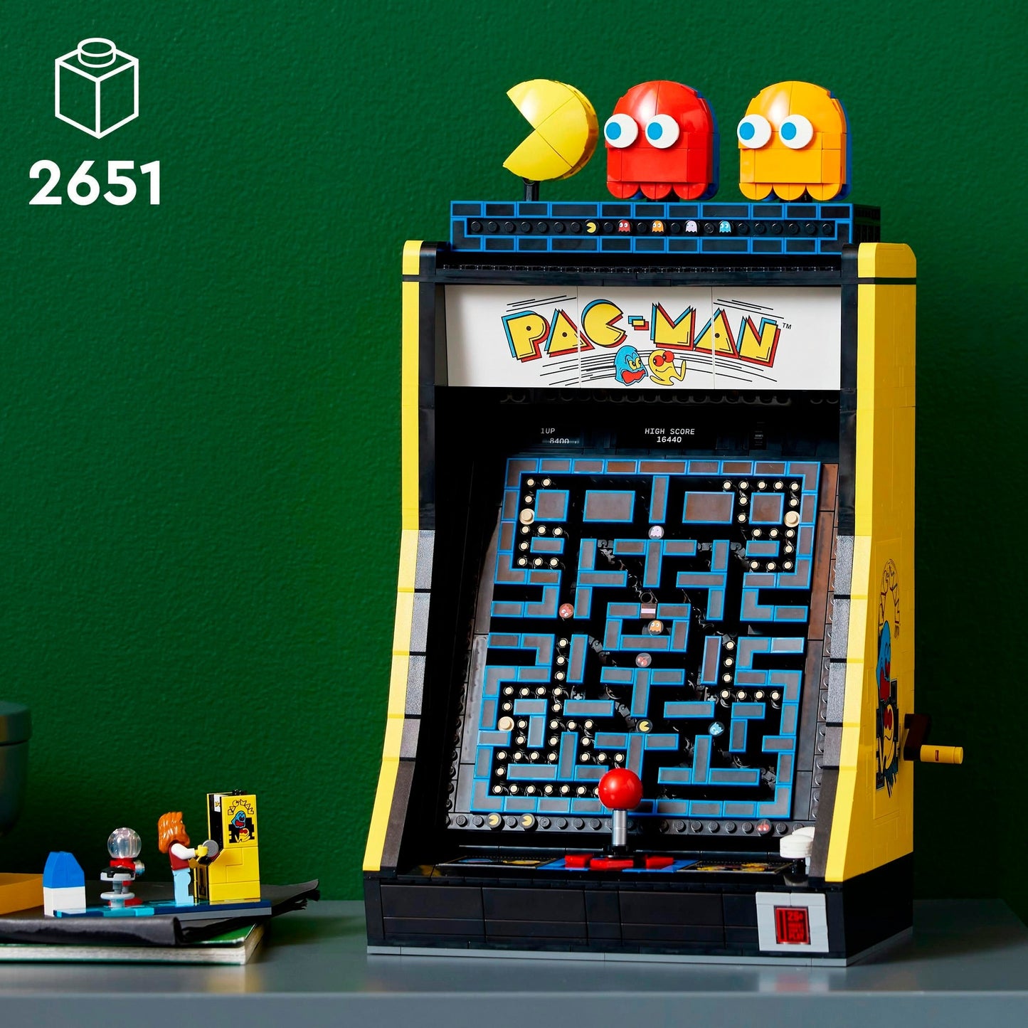 Lego icons - pac-man arcade constructiespeelgoed (10323)