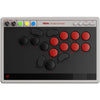 Controller arcade 8bitdo (grigio rosso, usb bluetooth 2.4 ghz, nintendo switch, pc)