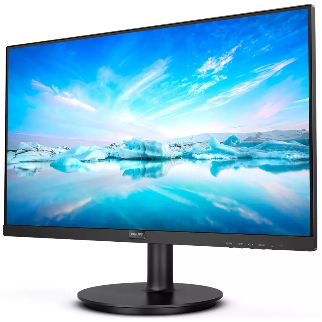 Monitor Philips v line 222v8la 22 (nero, VGA, porta display, HDMI, audio)