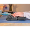 Teclado ergonómico inalámbrico Trust Keyra (negro, diseño EE. UU., Bluetooth 2.4G USB)