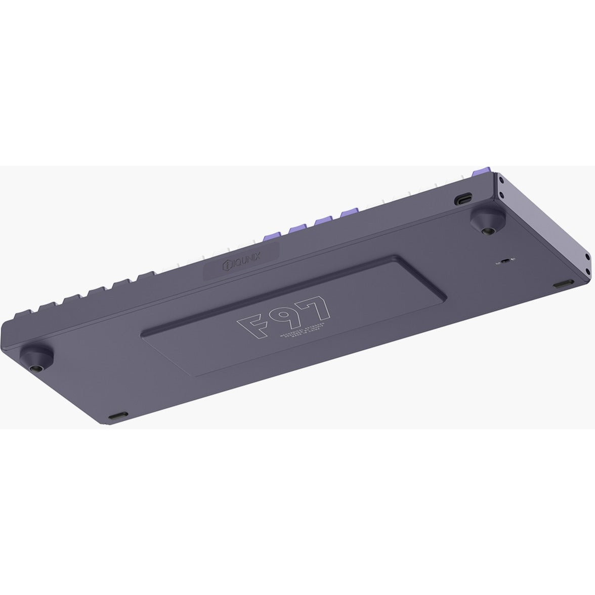 Teclado mecánico inalámbrico Iqunix F97 Lavandin