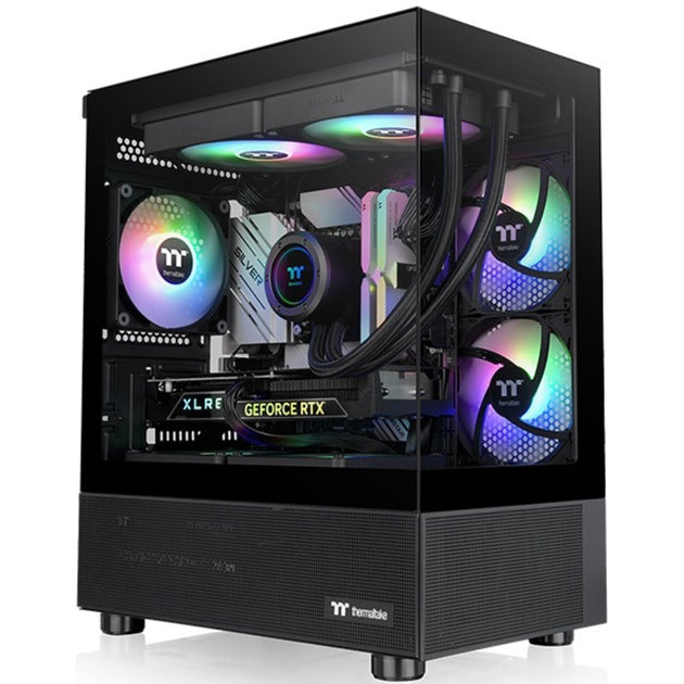 Custodia mini tower Thermaltake view 170 tg argb (nera | 2x usb-a | rgb | vetro temperato)