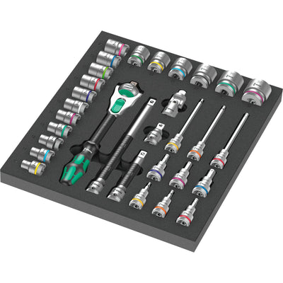 Wera 9722 Inserto schiumoso con 8000 C Zyclop RA